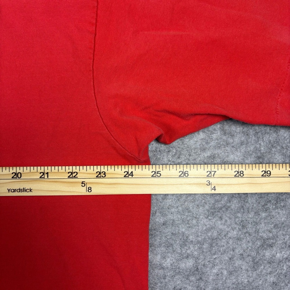 Vintage Nebraska Huskers T-Shirt XXL Red Back 2 Back National Champions 1995 90s - Picture 7 of 8